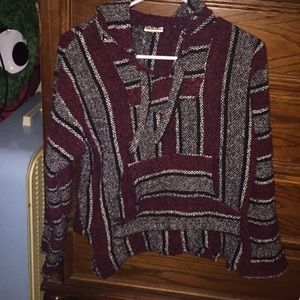 Red & Black boho jacket